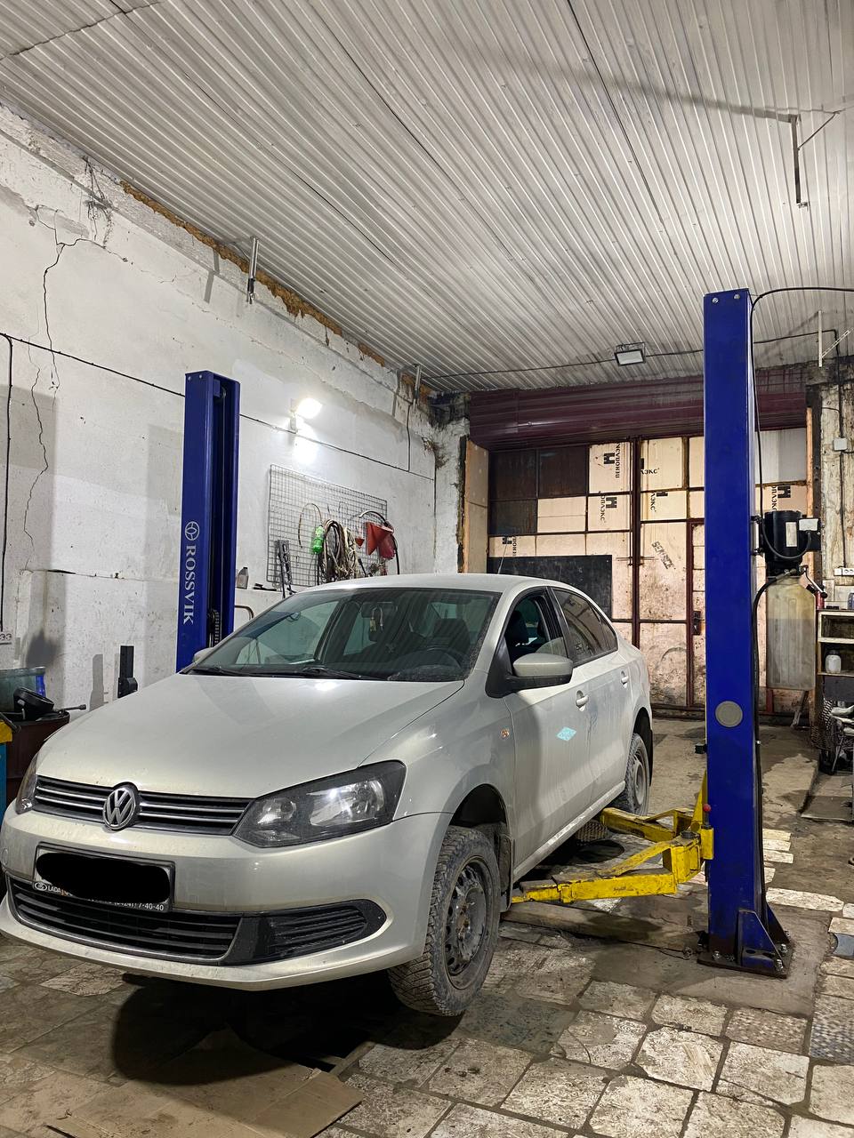 Polo на подъёмнике